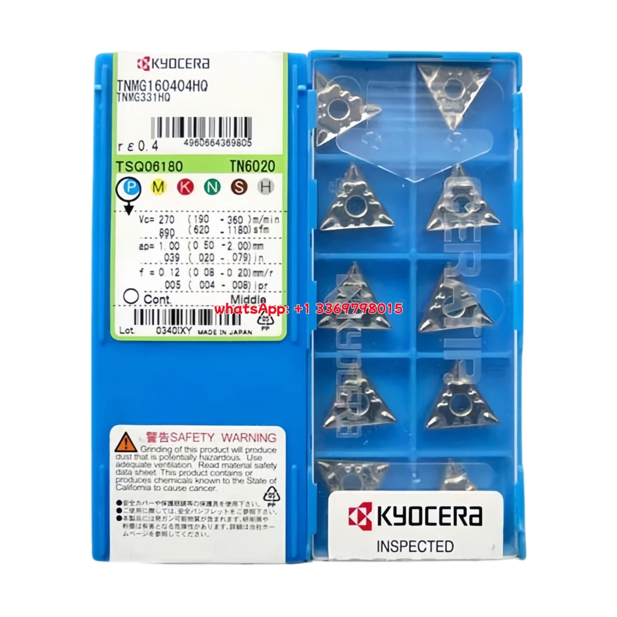 

100% Original TPET TPET110302L-FSF TN60 Turning Insert
