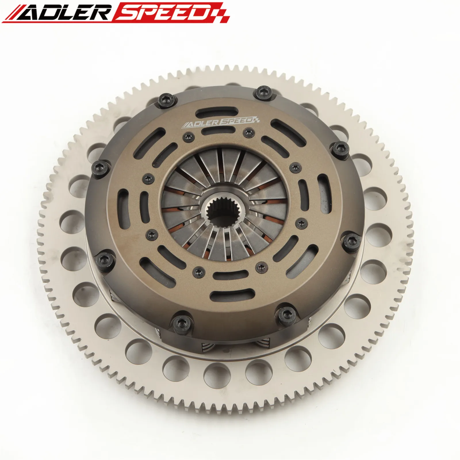 ADLERSPEED 	 RACING CLUTCH TRIPLE DISC & FLYWHEEL FOR 80-88 TOYOTA 4RUNNER PICKUP 22R 22RE