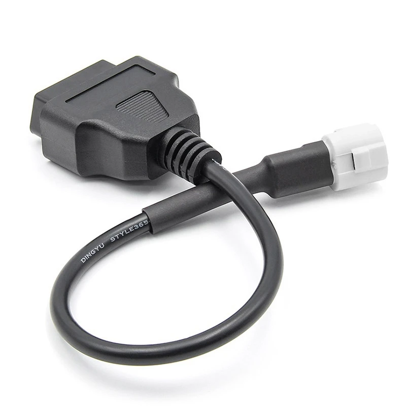 OBD Motorcycle Cable for Yamaha 3 Pin Plug Cable Diagnostic Cable 3Pin to OBD2 16 Pin Adapter