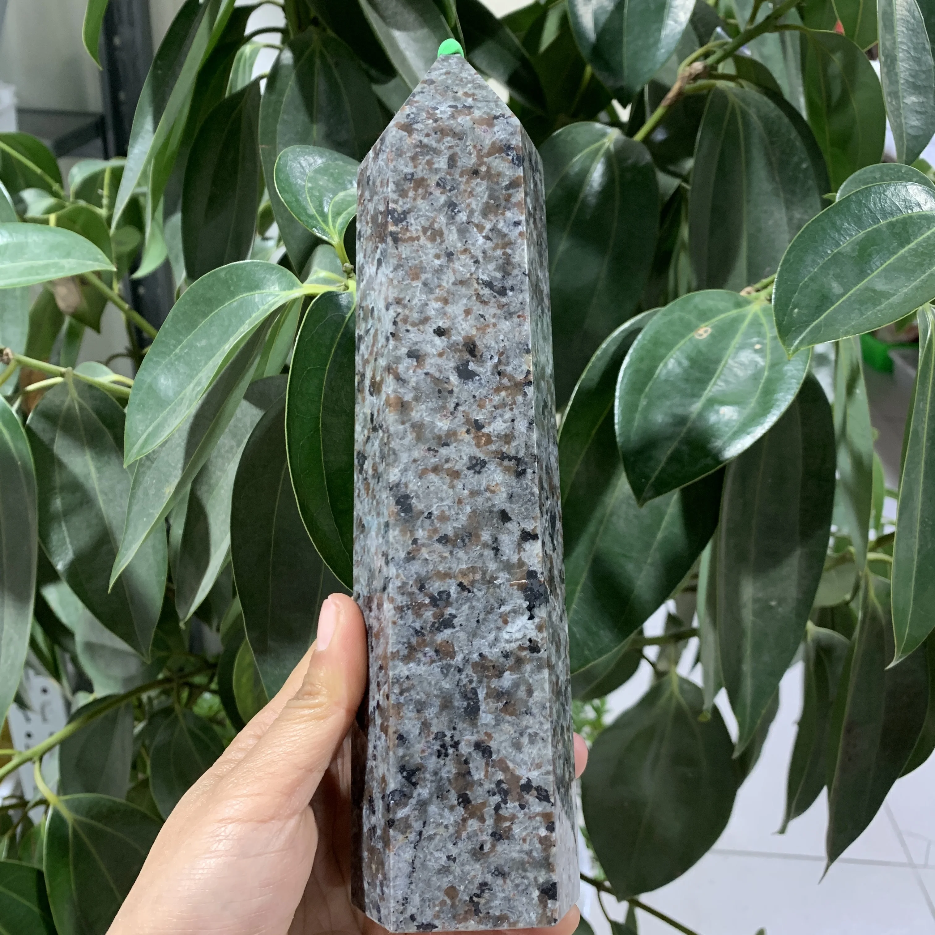 

1kg Natural Yooperlite stone Tower Powerful Chakra Energy Crystal wand Healing stone