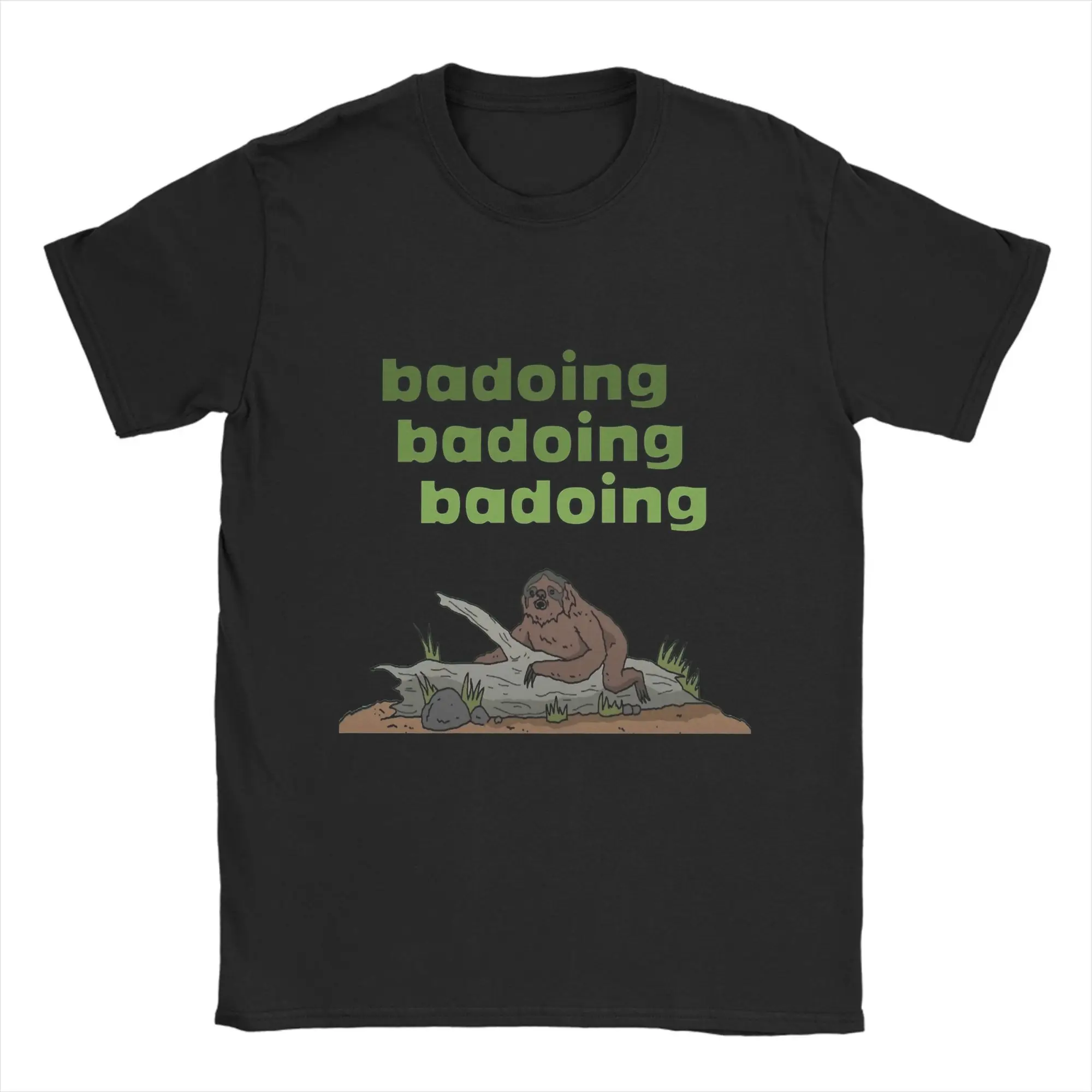 The Big Lez Show   T-Shirt Men badoing Novelty Cotton Tee Shirt Round Neck Short Sleeve T Shirts Summer Clothes