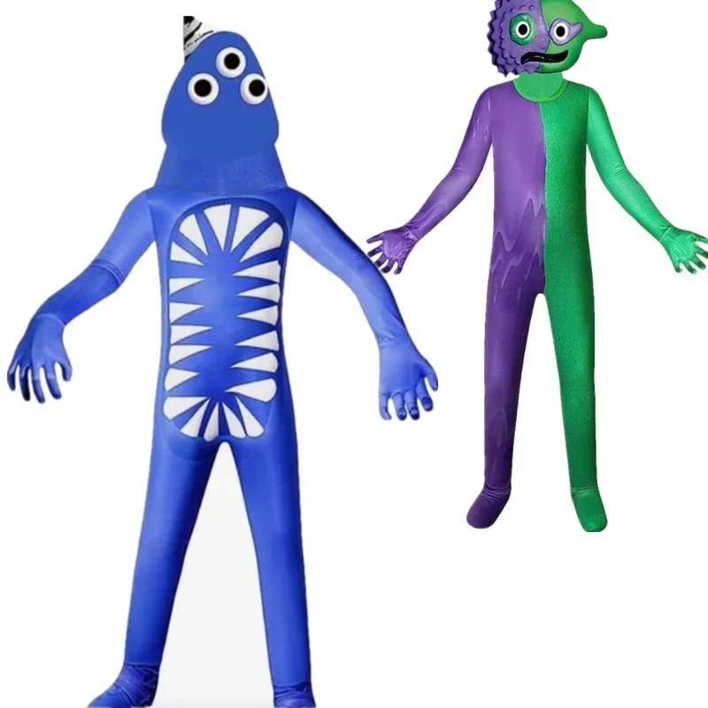 زي Bear's Den Garten Of Banban زي أخضر جامبو جوش وجهين وحش كوسبلاي لعبة رعب ملابس على شكل شخصية للهالوين جديد 2025