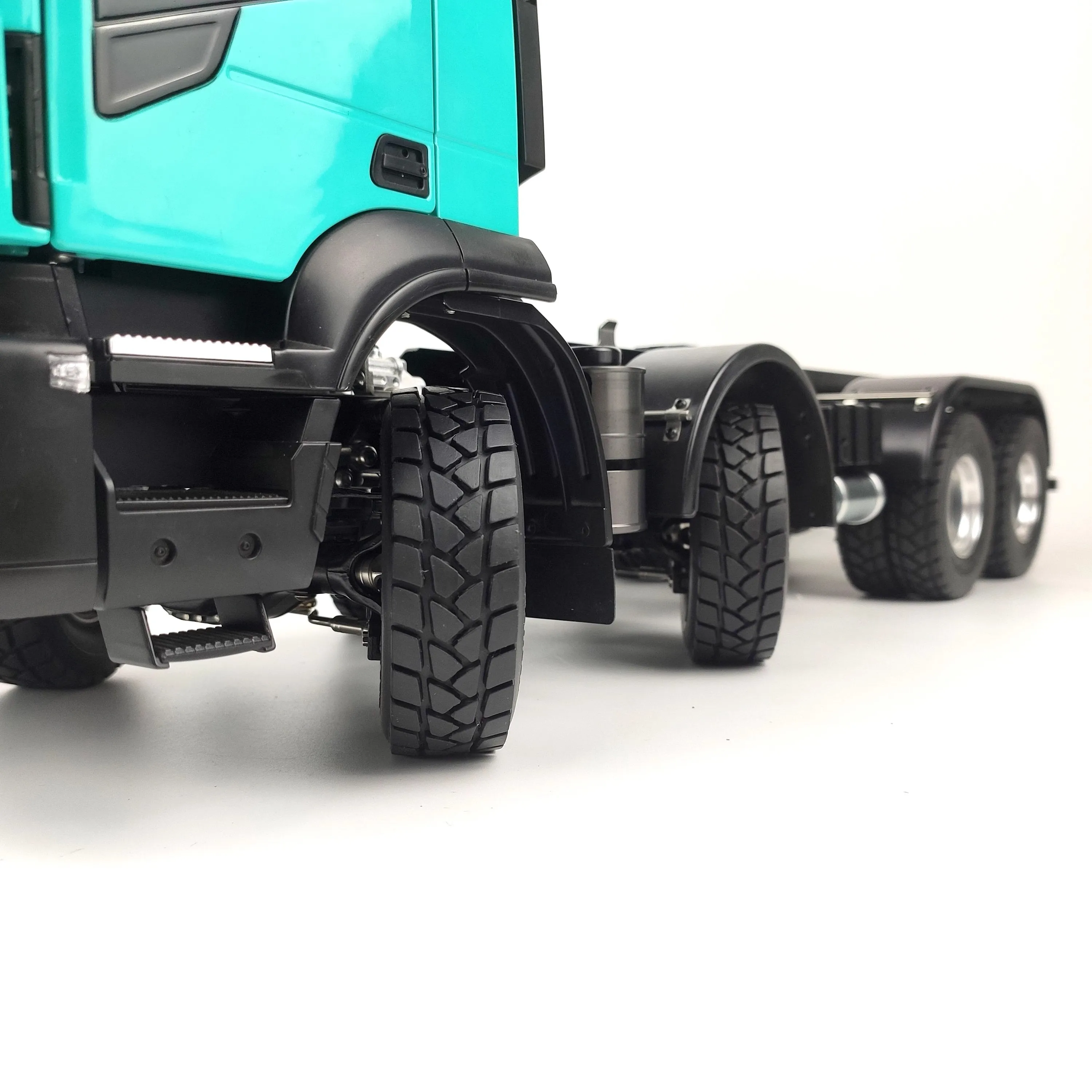 Fury Bear 1/14 For Iveco Tractor Head Mud Tire Skin  85mm Diameter TireFor Tamiya  Lesu Rc Truck Trailer Tipper