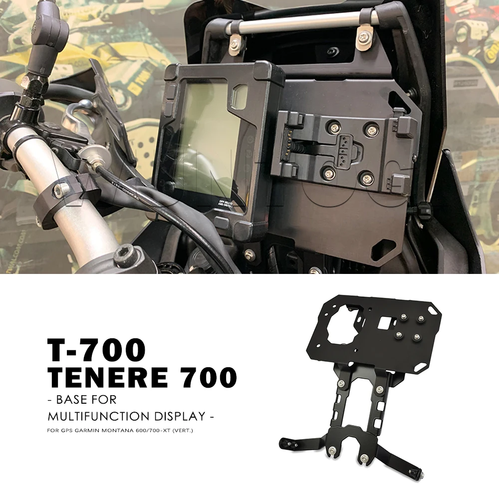 

Tenere 700 2021 аксессуары Φ T7 T700 для Yamaha Tenere700 основа для мотоцикла многофункциональный дисплей навигационный кронштейн