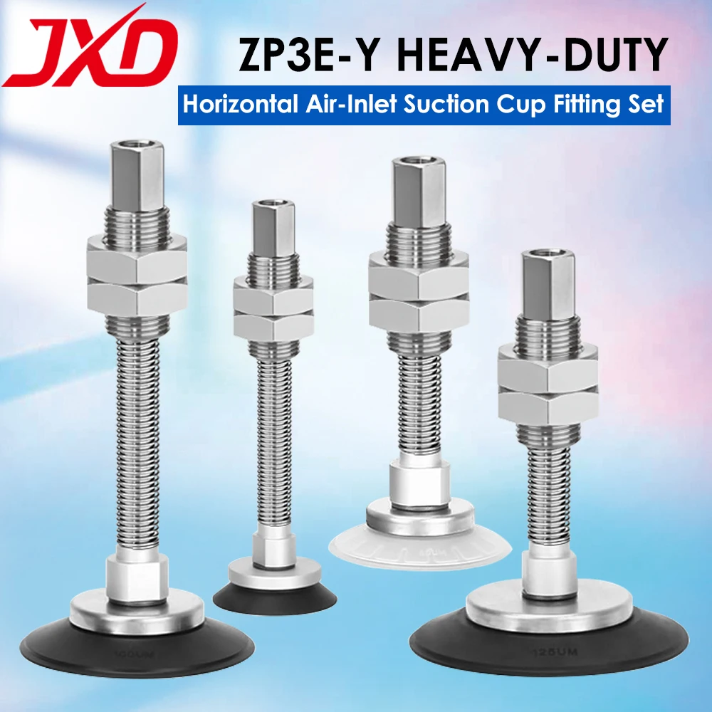 

JXD ZP3E Series ZP3E-Y63/80/100/125UMNJB10/30/50 Heavy Duty Pneumatic Vacuum Suction Cup