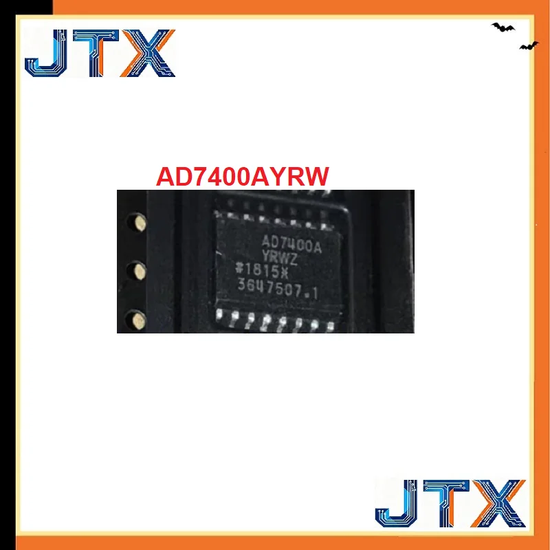 5-10PCS/LOT AD7400AYRW AD7400AYRWZ AD7400A SOP-16  Analog to digital converter chip