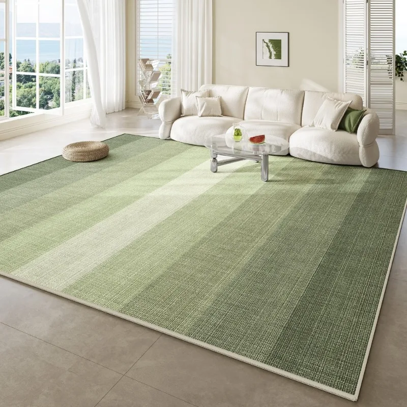 

Large Area Living Room Carpets Bedroom Bedside Rugs Luxury Rug Easy Care Coffee Table Rug Creative Green Carpet Geometric Rug IG