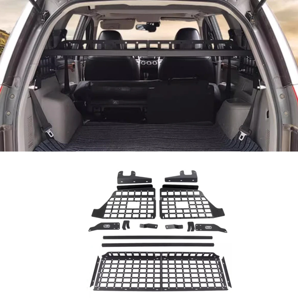 Fit for Mitsubishi Pajero Sport 2009-2016 Rear Trunk Shelf CGZ Modular Storage Panel Cargo Organizers Racks 