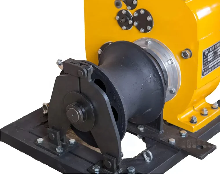 8 Ton Cable Winch Puller  for power construction Cable Pulling