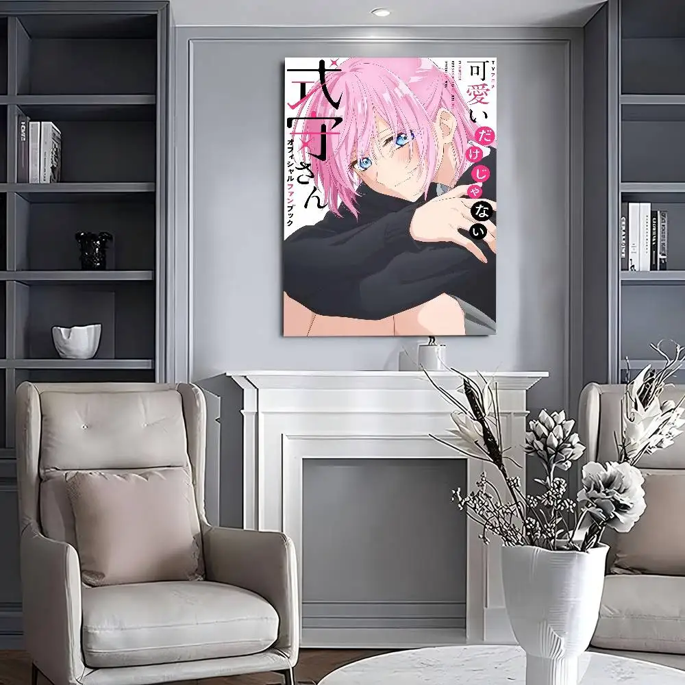 أنيمي Kawaii الوردي فتاة Shikimoris ليس مجرد كتي أنيمي الملصقات لزجة خمر غرفة المنزل بار مقهى ديكور Kawaii غرفة ديكور