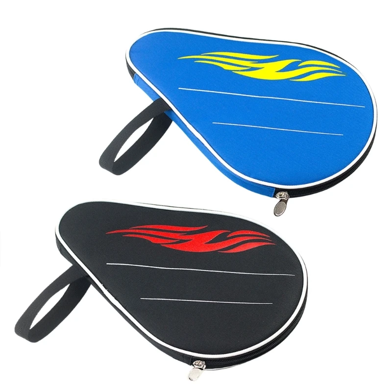 Convenient PingPong Racket Storage Bag with Comfortable Handle Travel Case for PingPong Racquets Accessories