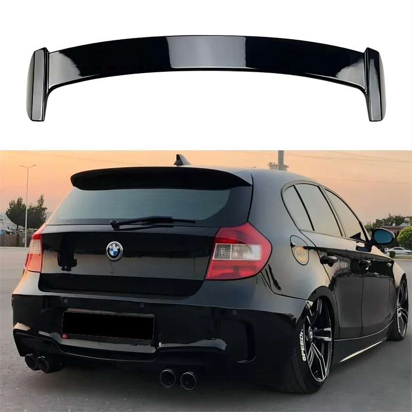 

Car Roof Spoiler Rear Trunk Spoiler For BMW 1 Series Hatchback E81 E87 120i 118i 116i 2004-2011 Rear Wings ABS Body Kits Tuning