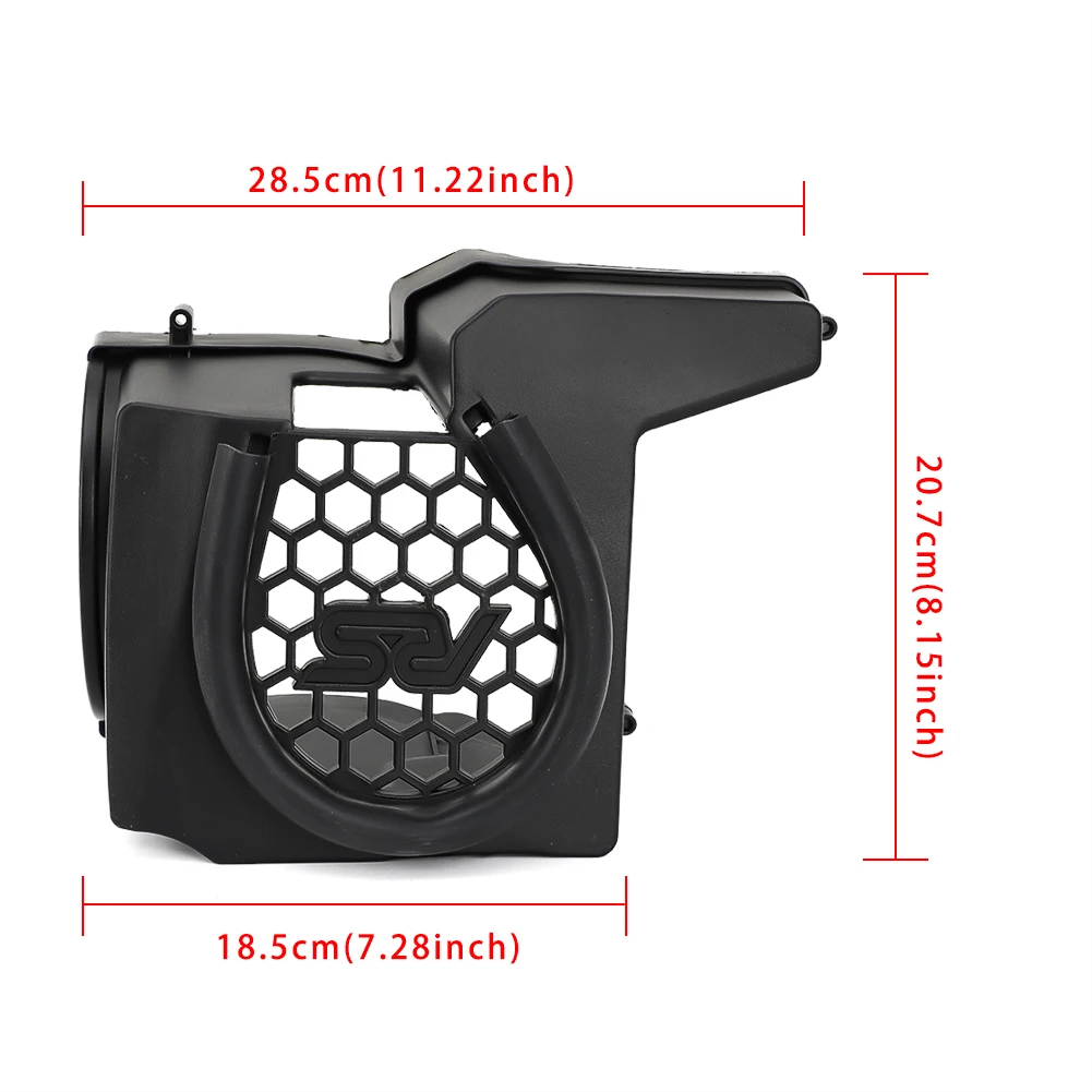 Car Air Inlet Filter Box Protection Air Fresher Cover Housing Airbox Mesh Net 2012-2018 For Ford Focus MK2 MK3 RS ST