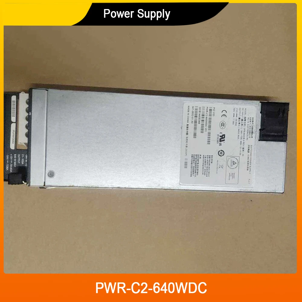 PWR-C2-640WDC For CISCO 2960/3650 Series Switch DC Power Supply 640W High Quality Fast Ship