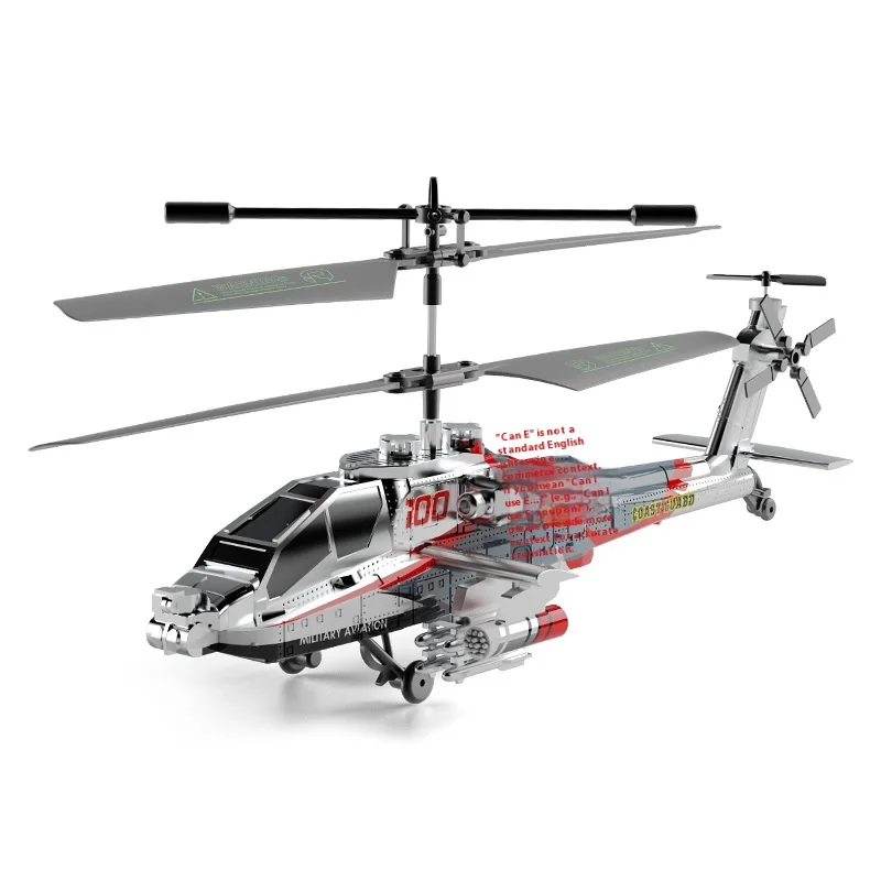 🚁   Mini Helicóptero RC XK1 de 3.5 Canales |   Dron con Retención de Altitud de 2.4G, con Luces LED, Regalo para Niños y Aficionados