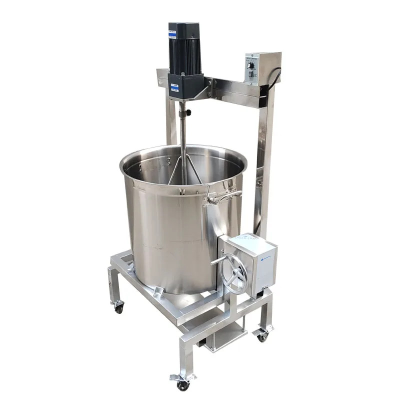 80L 150L 240L 350L Hot Pot Seasoning Boiling Stir Pots Tomato Sauce Cooking Mixer Machine Sauce Mixer Pot Machine