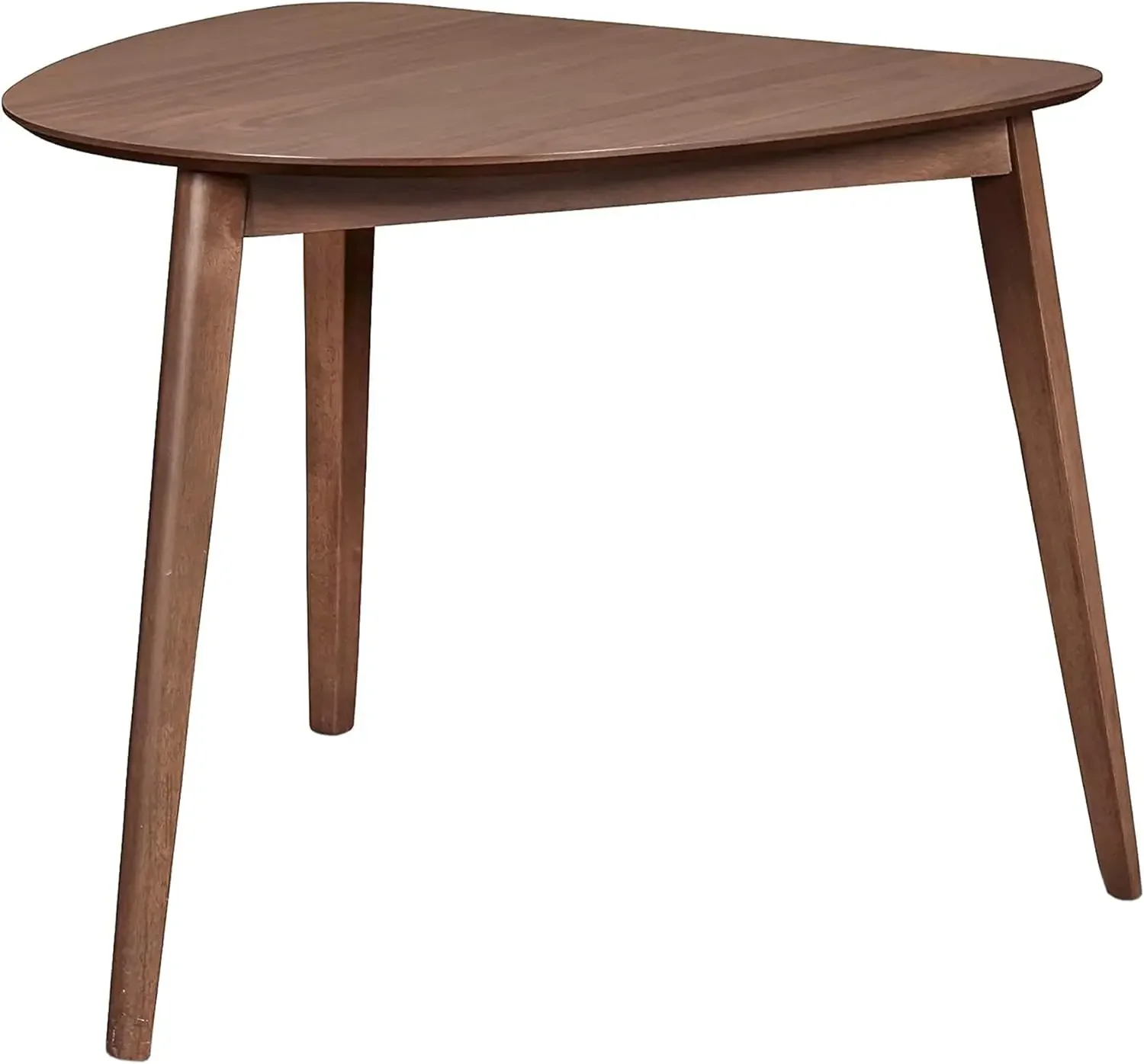 New Classic Furniture Oscar Corner Table, Walnut