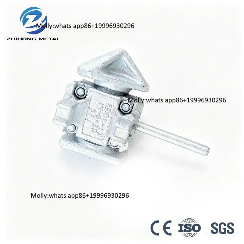 ISO Standard Forged Steel Intermediate Twist Lock Shipping Container Securing Heavy Duty Galvanized Zhihong 4.5kg
