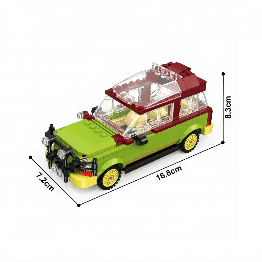 Speed 1:32 Scale ORV Car Building Block Truck Exploration Vehicle Construction Model Sets Brick Toys Collection For Boys Gifts