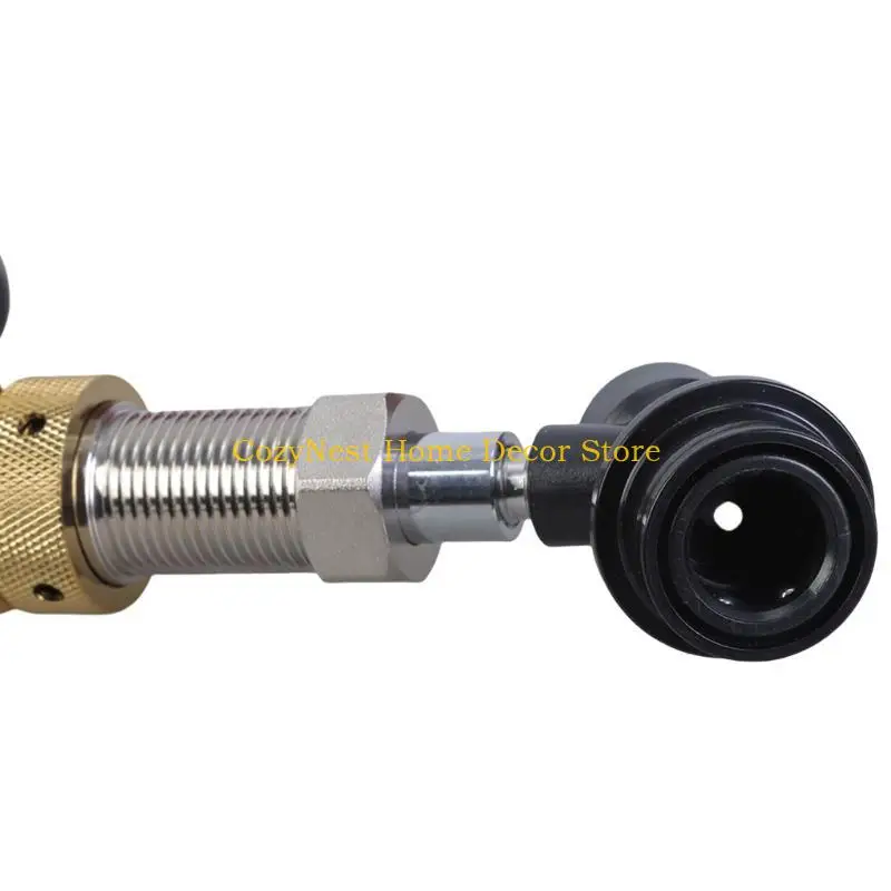 

92MF Draft Beer Dispenser Kegs Couplers Brass Texture Beer Tap Dispenser for Beer