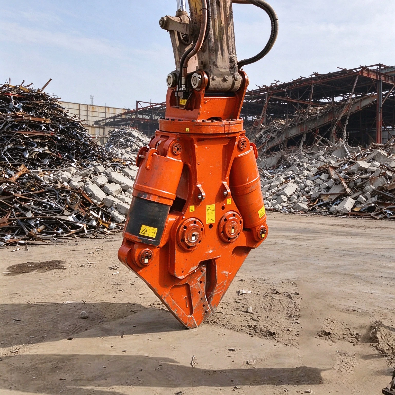 Multifunctional Rotary Metal Hydraulic Shears Hydraulic Cutter Heavy Duty Double Cylinder Hydraulic Shear Factory Price