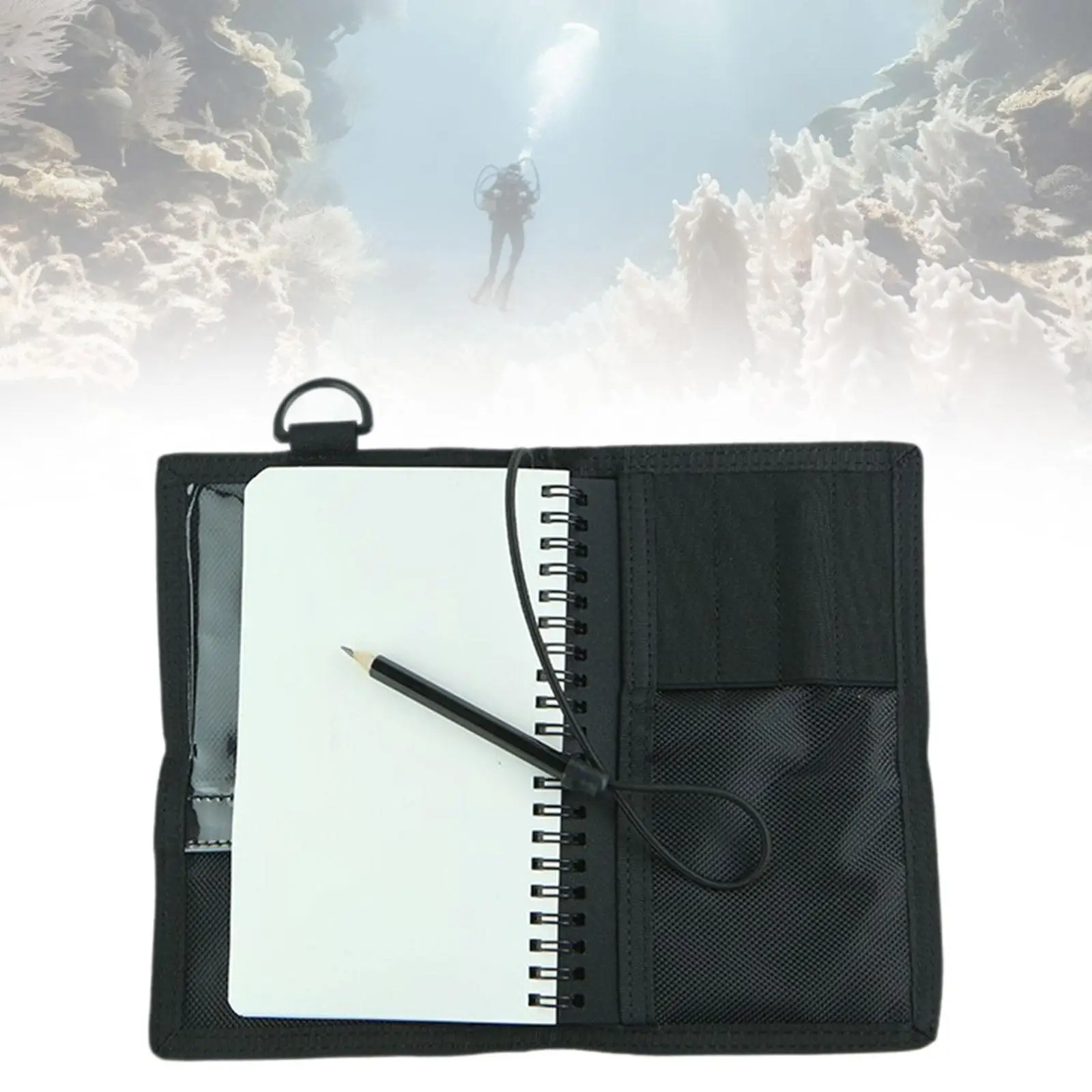 

Underwater Writing Notebook Diver Water Sports 25 Pages 50 Sides Diary Book