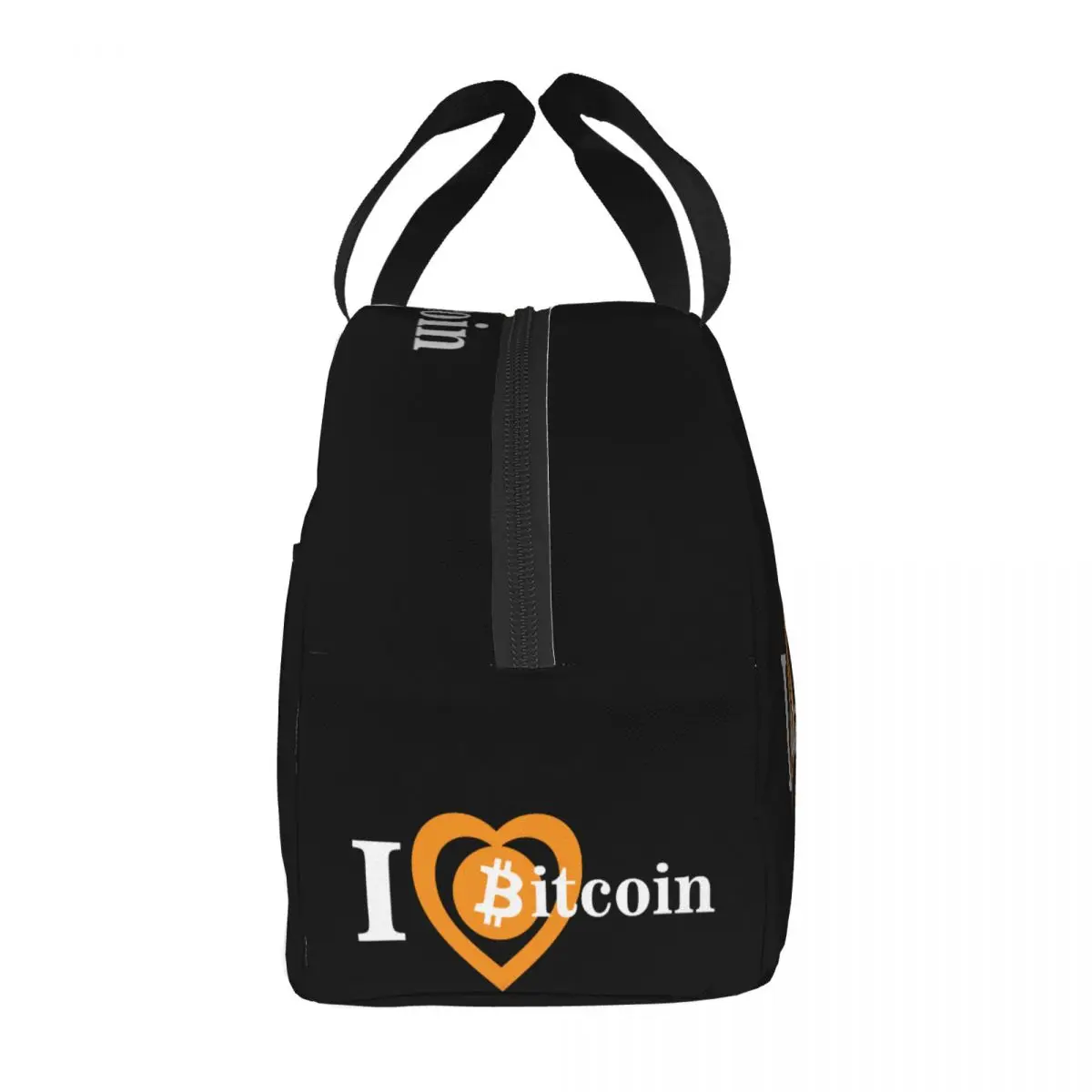 Eu amo Bitcoin isolamento lancheira, Bento Pack, Meal Pack, bolsa