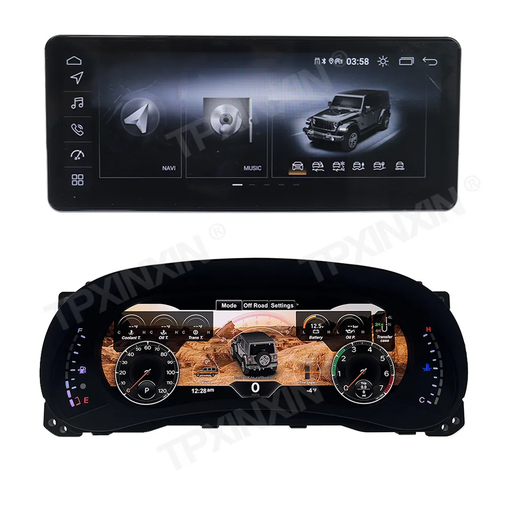 Digital Dashboard For Jeep Wrangler 2011~2018 Radio Android Multimedia GPS Navigation Stereo Car Intelligent System Head Unit