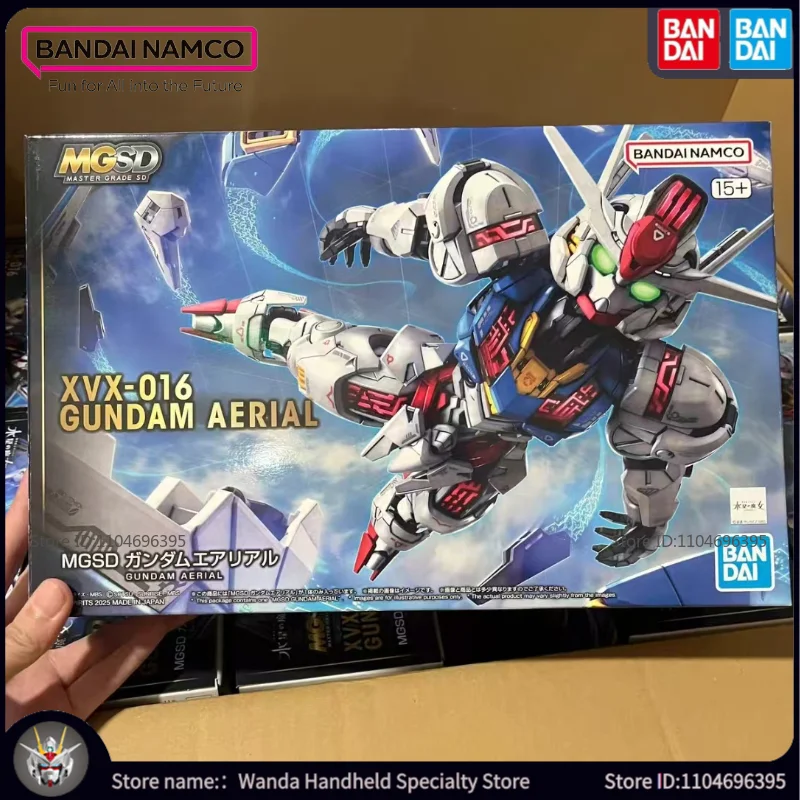 

In Stock Brand New Gundam Model Toys MGSD XVX-016 GUNDAM AERIAL Popular Fun Collection Assemble Mecha Figure Doll Holiday Gifts