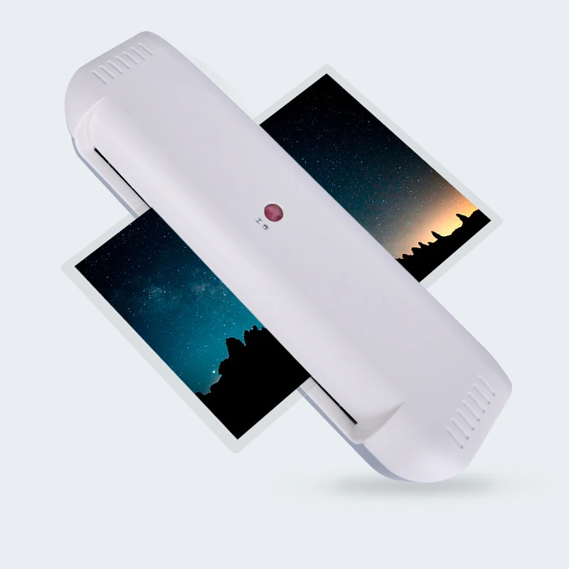 

Ламинатор для листов формата А4, ламинатор с угловым закругленником для документов формата А4, блистерная упаковка, пластиковая пленка, рулонный ламинатор