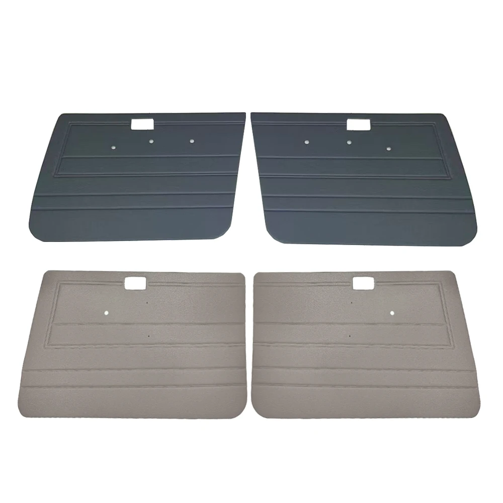 Paneles de Puerta de Cuero PVC para Toyota Land Cruiser Serie 70 1984-2024, Ventanas Manuales, LC71 LC78 LC79, Cabina Sencilla, Cabina Doble