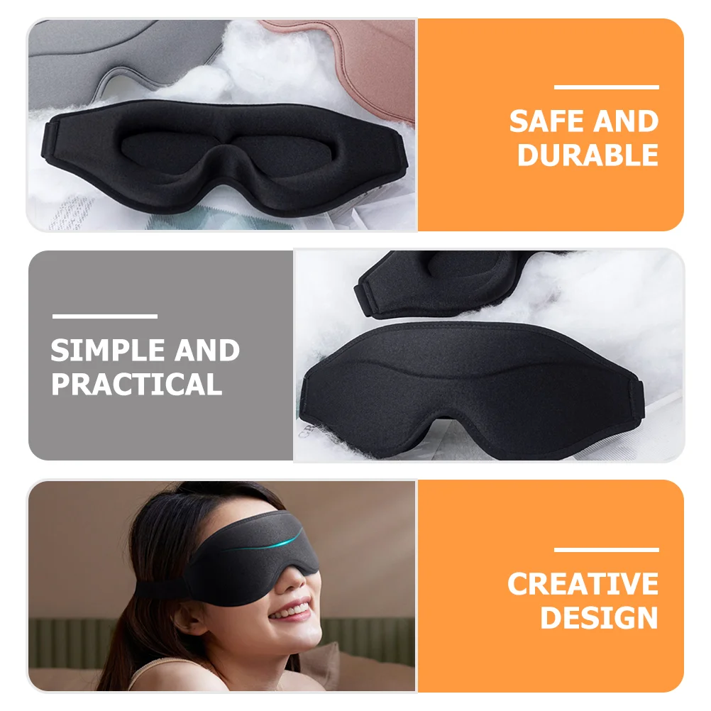 Sleep Eye Mask Light Blackout Eye Cover Sleeping Blinder 3D Contoured Eye Mask 3D Eye Mask Sleep Mask