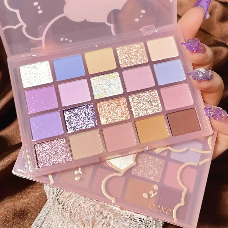 Multi-Color Blush Palette Purple Macaron Liquid Eyeshadow Single Color Combination Beauty Makeup Cosmetic Tools for Women