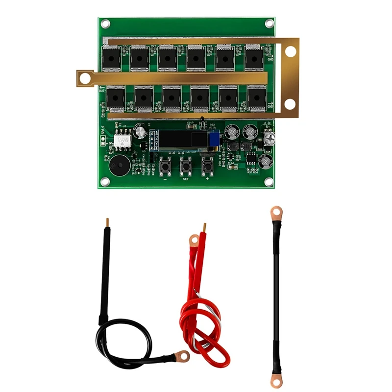 

1 Set 12V Spot PCB Circuit Board Digital Display Spot Welder Control Board Set Intelligent For Lithium Battery 18650