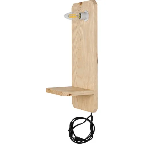 Applique Rak Sooty Pabrik Hitam-Alami