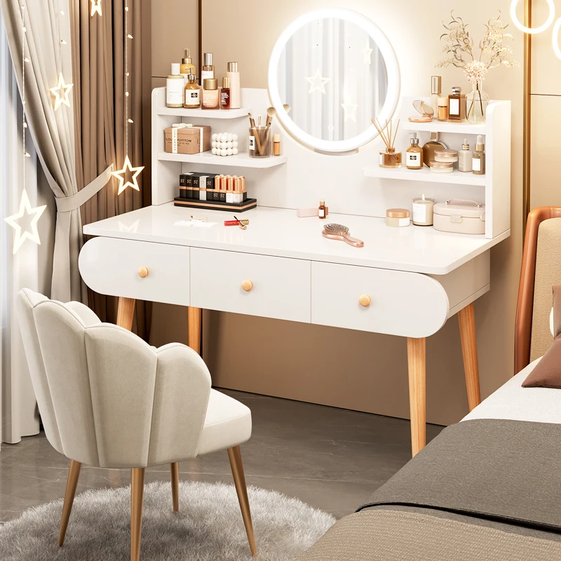 

Girls Jewelry Vanity Table Organizer Bedroom Drawer Makeup Vanity Table Full Body Tavolo Da Trucco Italian Livingroom Furniture