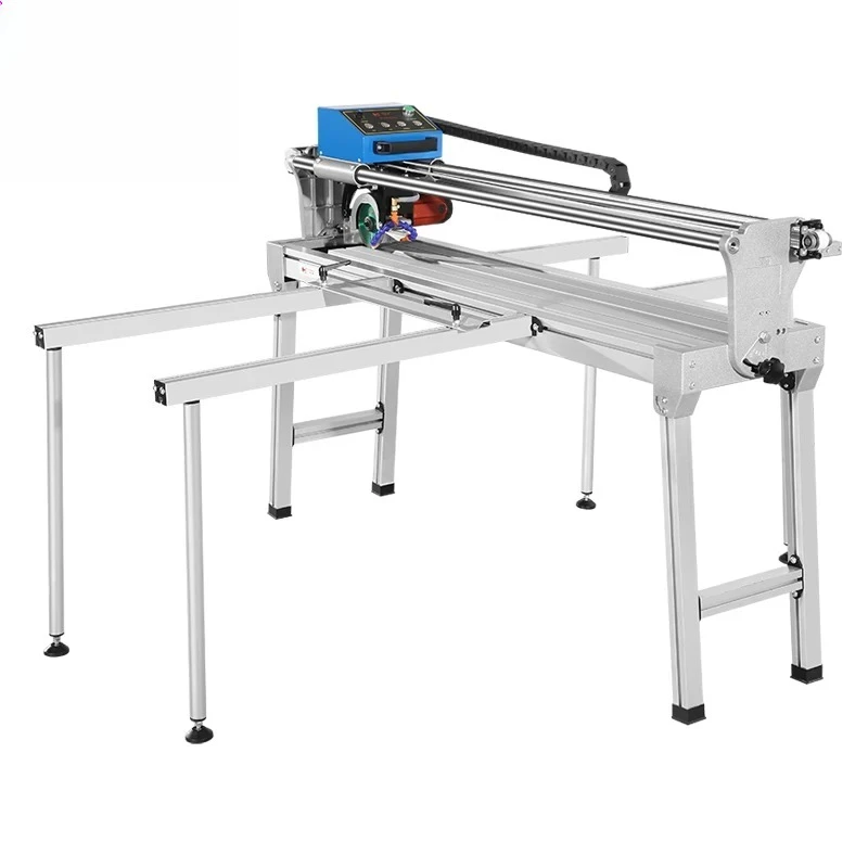 Multi Functional Fully Automatic Stone Tile Cutting Machine, Electric Water Spray Chamfering Slotting Edge Sealing Machine