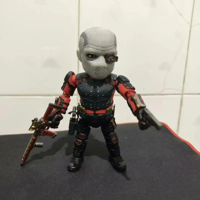 Herocross officiel X Force de tâche spéciale DC Suicide Squad Death Shooter Joint modèle Mobile figurine cadeau d'anniversaire