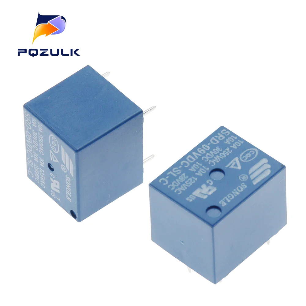 5PCS Relay SRD-5VDC-SL-C SRD-12VDC-SL SRD-3VDC SRD-9V relays 4/5PINS 12V DC High Quality Javino