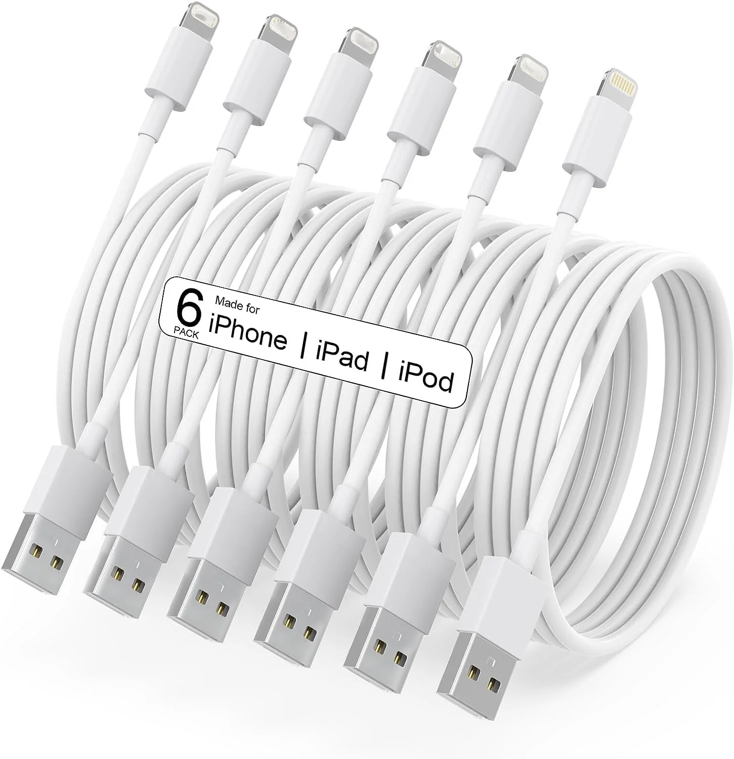 Original USB Cable For Apple iPhone 14 13 11 12 Pro Max XR 7 8 Plus Fast Charging USB C Date Cable For iPad Charger Accessories