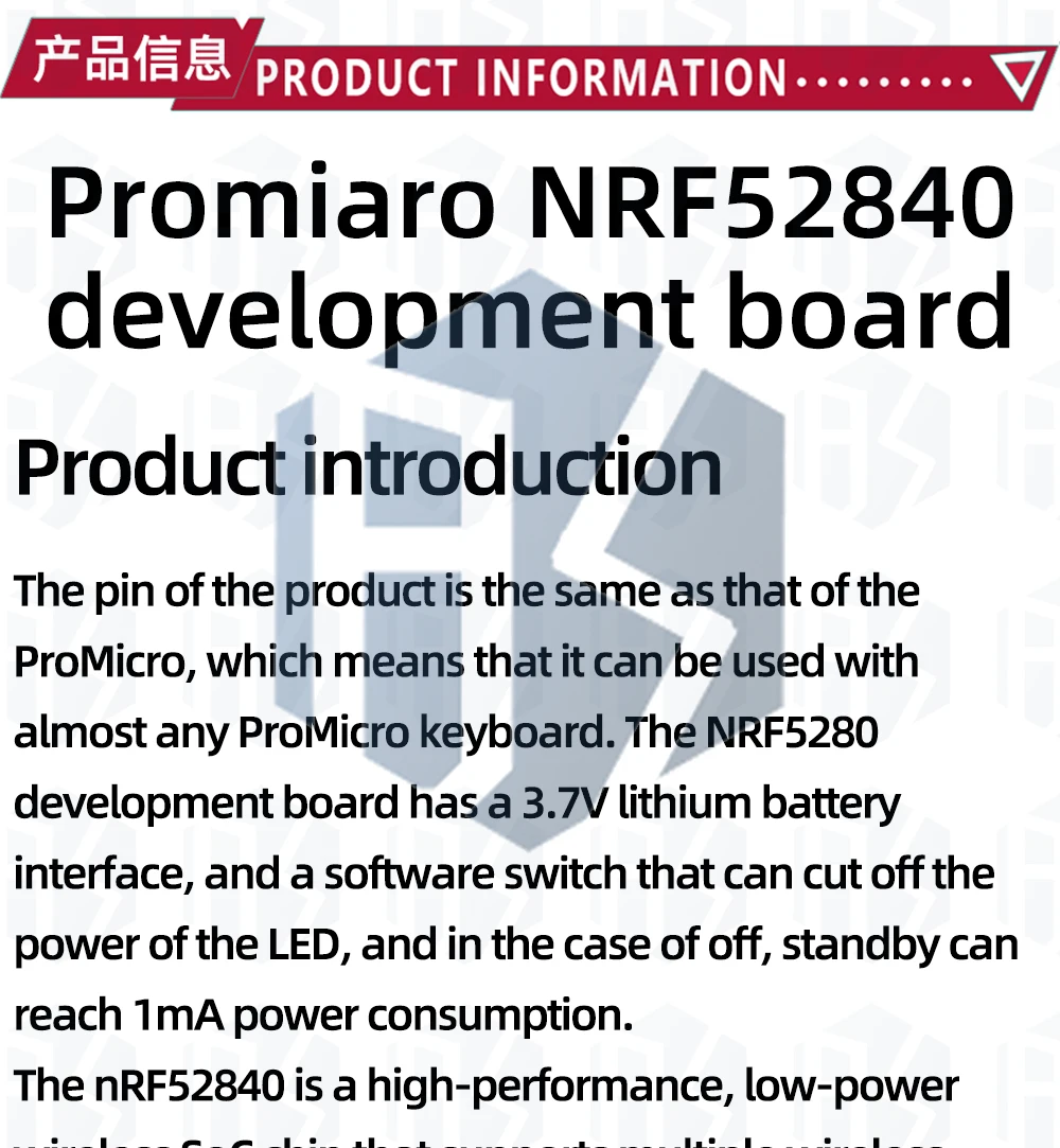 1~20 Stück NRF52840 Super-Mini-Entwicklungsboard, kompatibel mit Nice!Nano V2.0 Bluetooth-Lademanagement Pro Micro NRF52840 – Detail 9