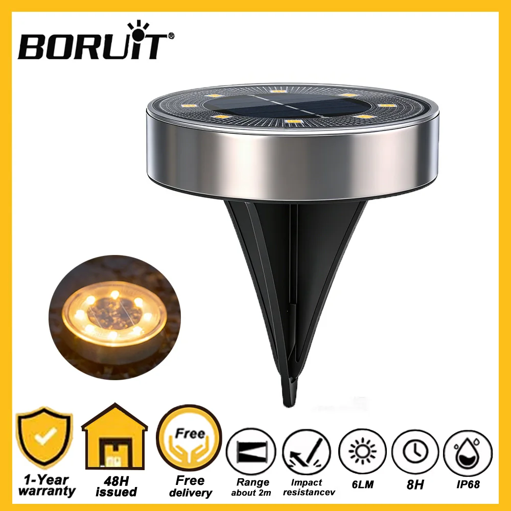 Boruit 1-4Pcs Led S…