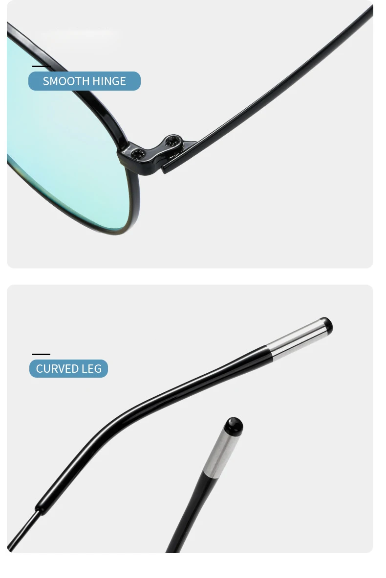 VCKA Doppelseitige Beschichtung Transparente farbblinde farbschwache Brillengläser Rot und Grün Spezialkorrektur-Fahrbrille – Detail 4
