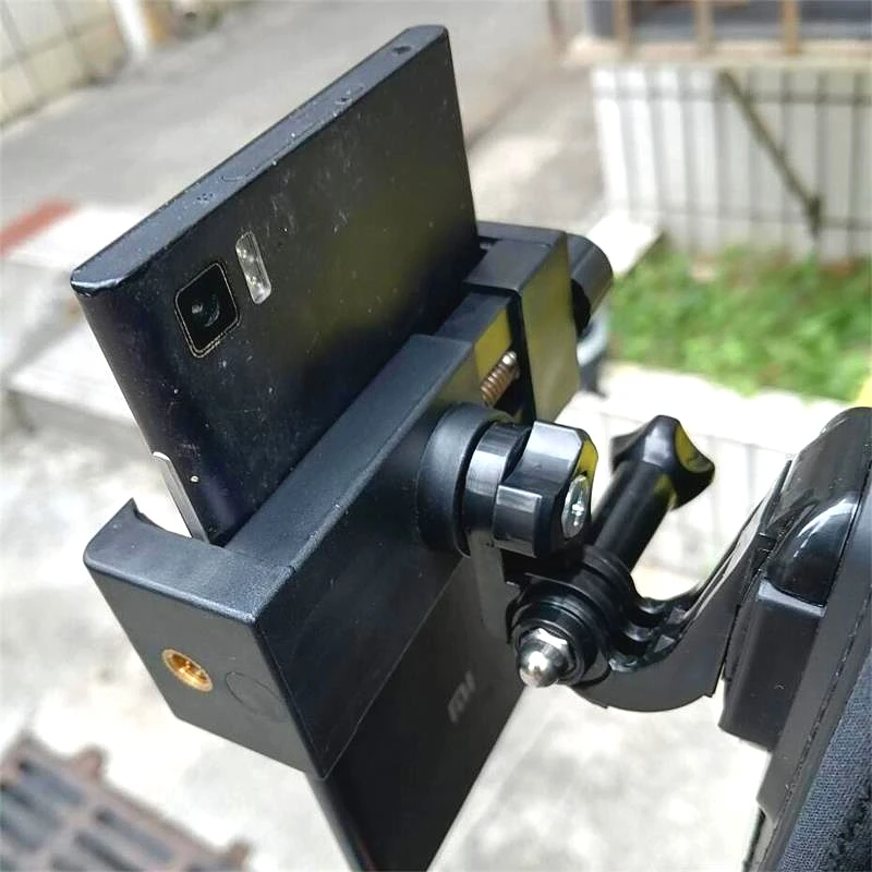 クイック添付バックパックバッグクリップバックル携帯電話移動プロヒーロー57891011 sjcam SJ6/8/9/10プロ/Insta360 1 X2/3カメラ