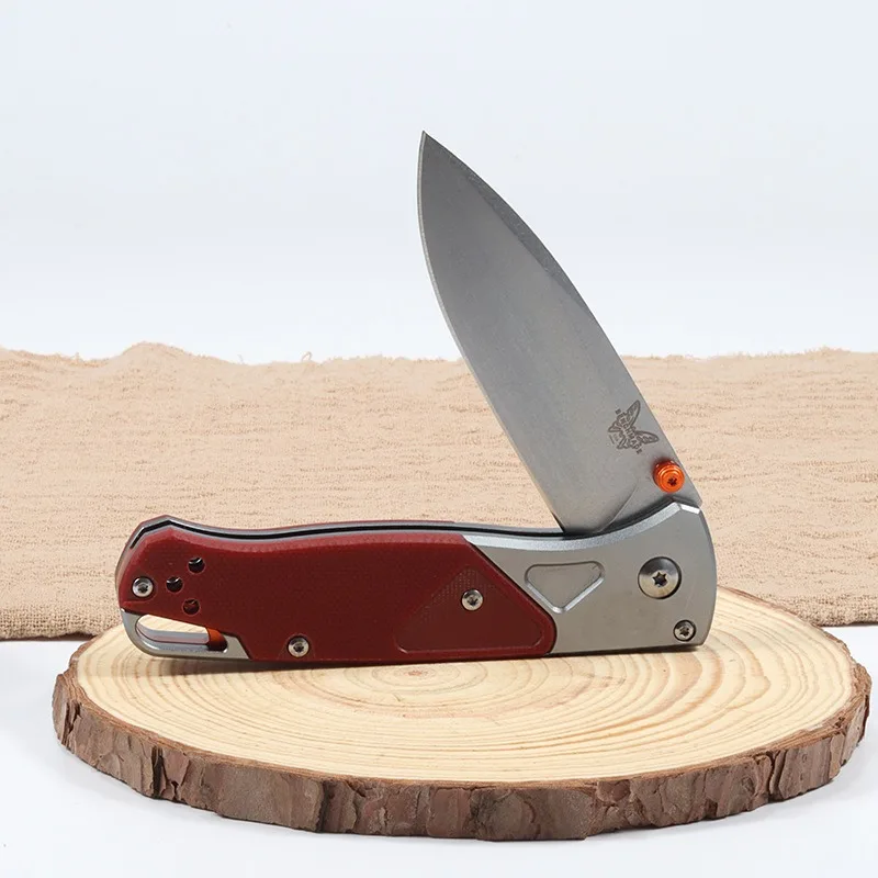 New Butterfly 535BK Folding Knife G10 Handle Outdoor Portable High Hardness Sharp Camping Knife Pocket Knife