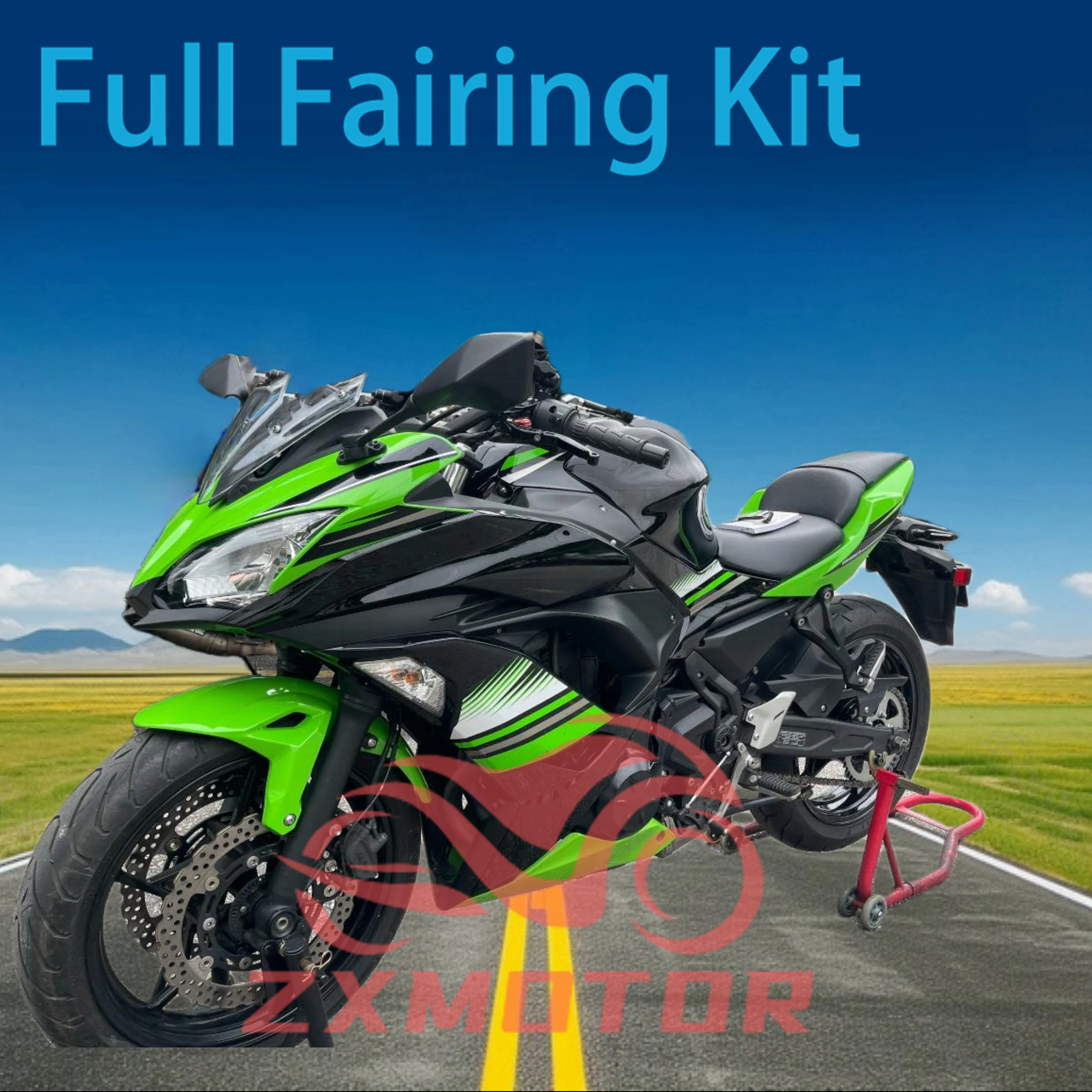 For Ninja 650 17 18 19 New Style Fairings ER-6F 2017 2018 2019 Customizable Motorcycle Bodywork Fairing Kit Fit