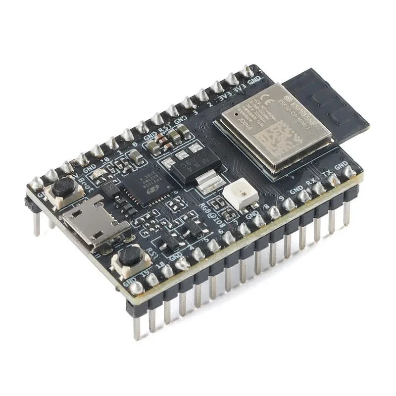Módulo de placa de desenvolvimento ESP32-C3-DevKitM-1equipadoESP32-C3-MINI-1-N4Module