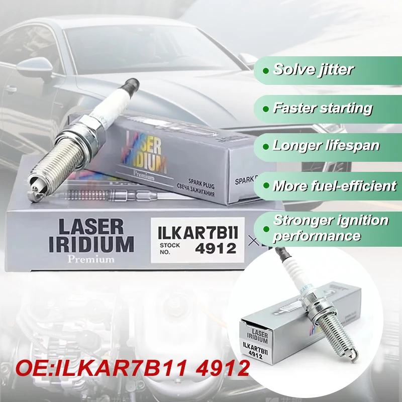 

20 шт. иридиевых свечей зажигания ILKAR7B11 4912 для TOYOTA COROLLA, AURIS, RAV4, AVENSIS, PRIUS, YARIS, LEXUS 200h, VERSO, ILKAR7B11-4912