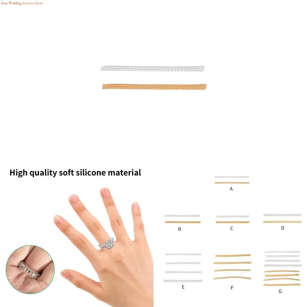 

G92D Fashionable Rings Enlarger Sturdy Silicone Materials Jewelry Making Sizings Equipment for Jewelers Enthusiasts