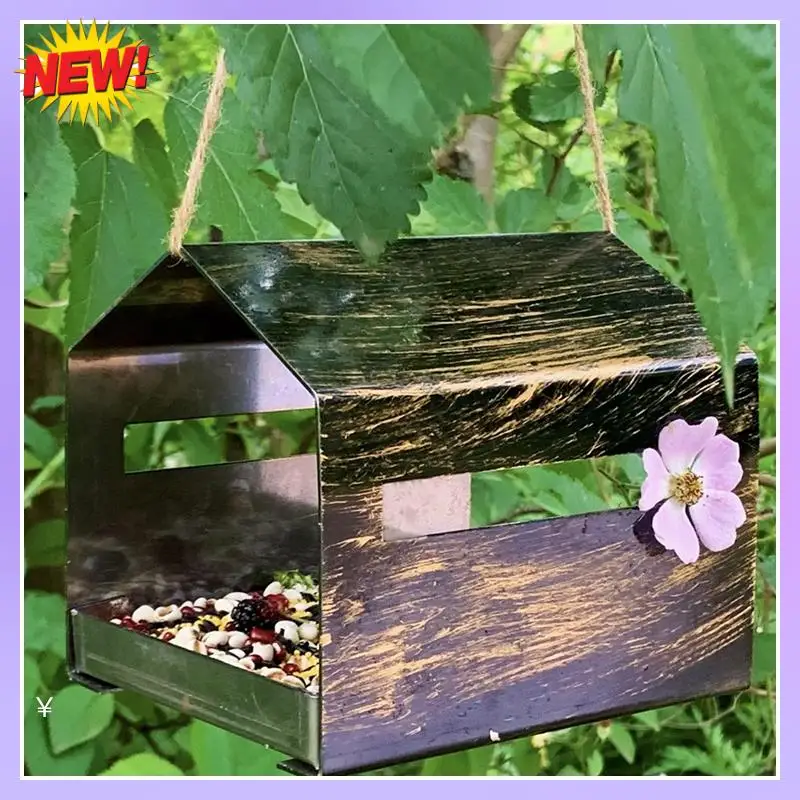 

T24C подвесной диспенсер для кормления, держатель для птичьего домика, уличное украшение для сада в саду